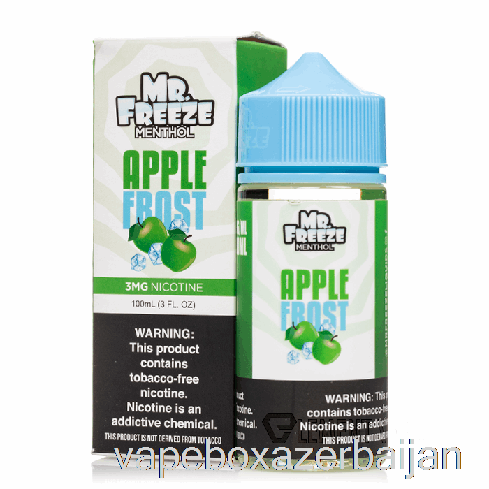 E-Juice Vape Apple Frost - Mr Freeze - 100mL 0mg